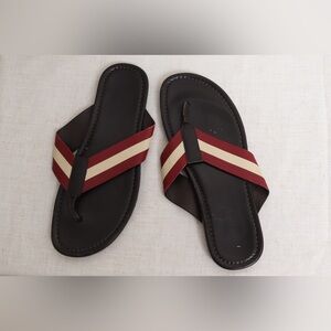 Bally Mens Flip Flop Sandals size 10